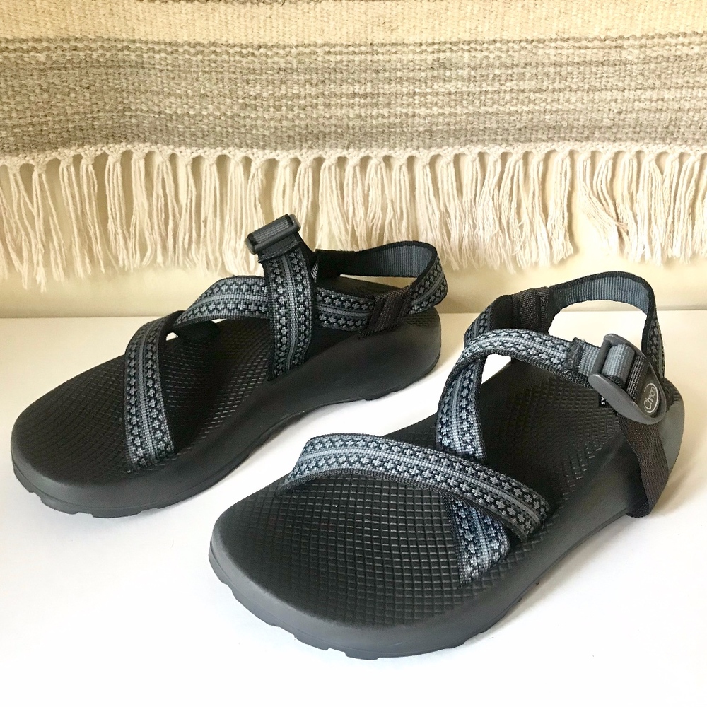 Chaco Black & Gray Patterned Z/Cloud Sandals - image 2